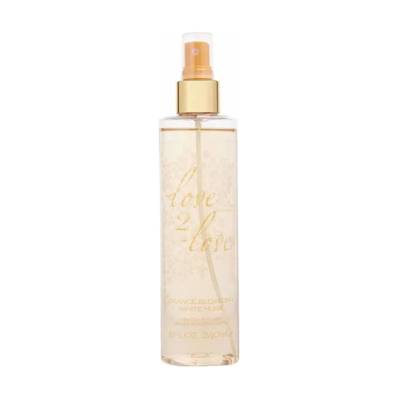 Orange blossom + white musk, body spray, body, 240 ml