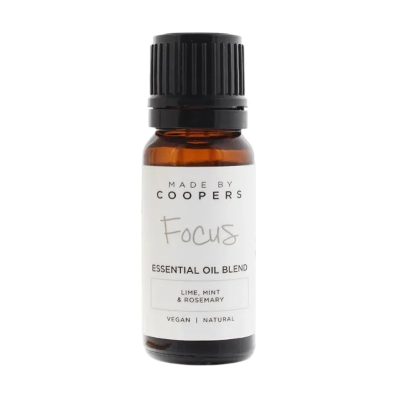 Made by Coopers focus, lime, essential oil, blend, 10 ml