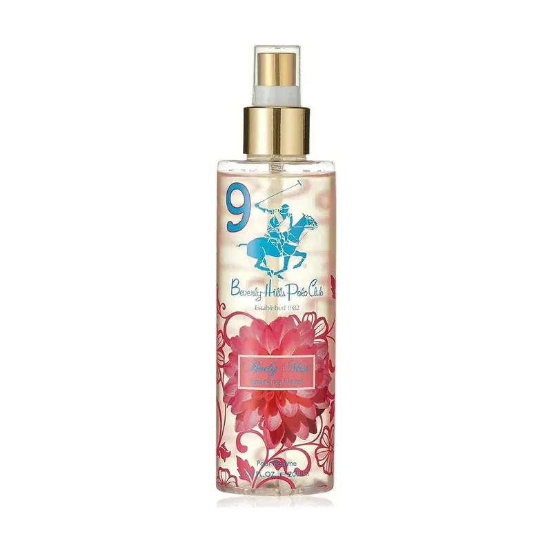 Beverly hills polo club, no.9 sparking floral, body spray, 200 ml