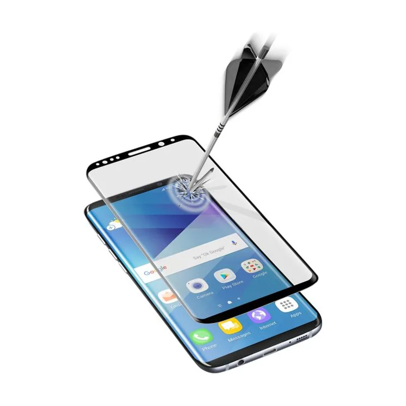Cellularline Impact Glass Curved box da 3 pz