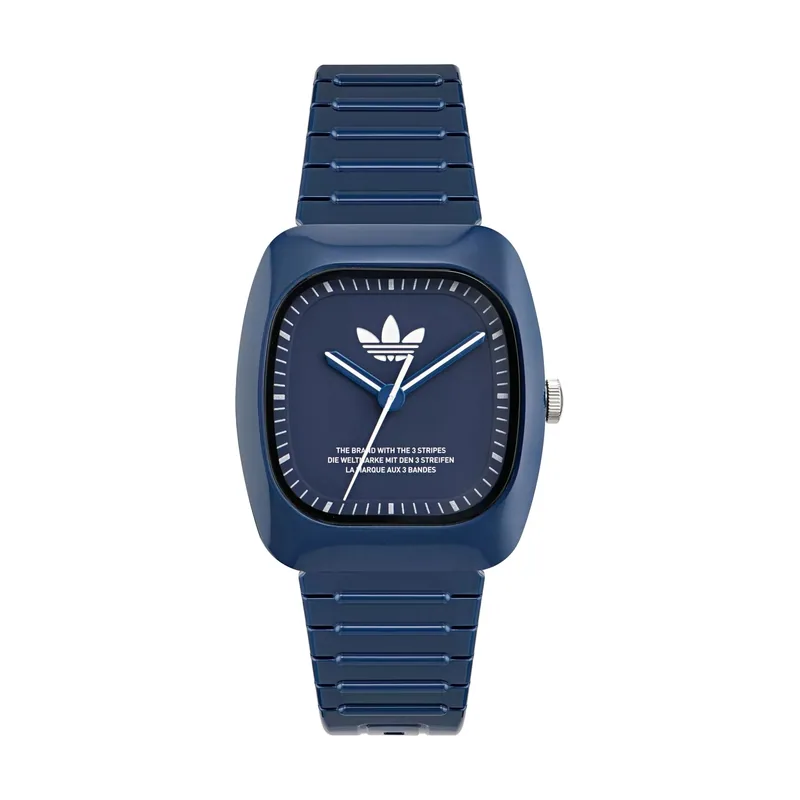 adidas Reloj Unisex Analogico Cuarzo con Correa de Silicona AOSY24029