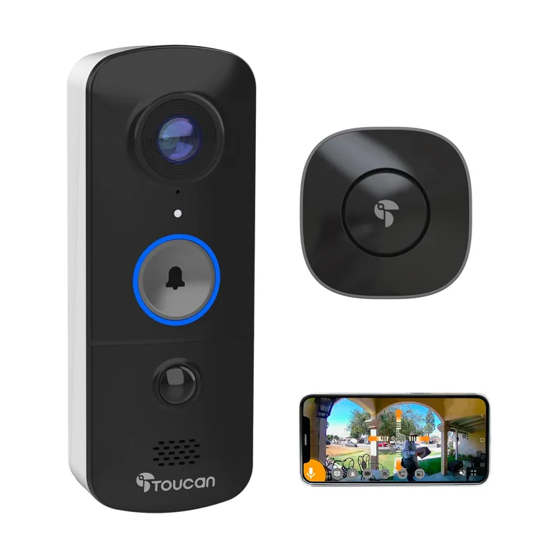 Toucan Wireless Video Doorbell with Chime V3