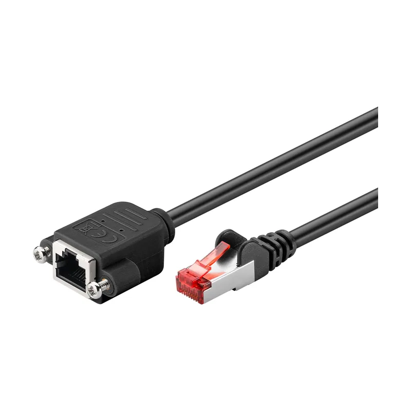 65639 cable de red Negro 3 m Cat6 S/FTP S-STP