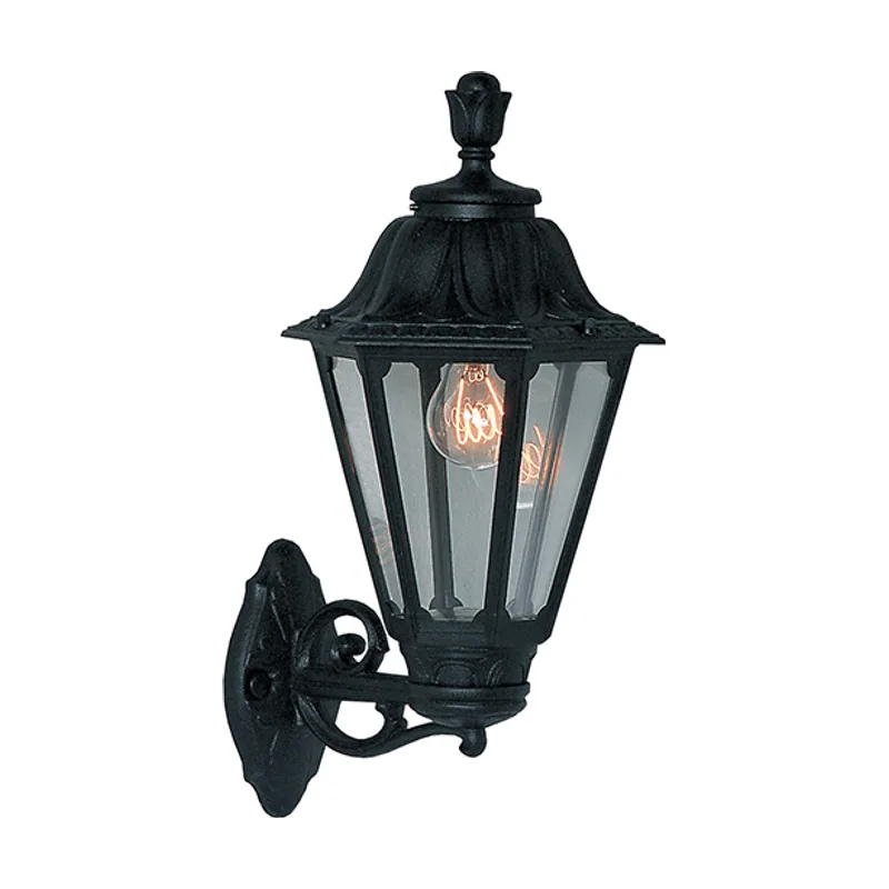 Aplique rut 1xe27 ip55 l.26xan.31,5xal.50cm resina
