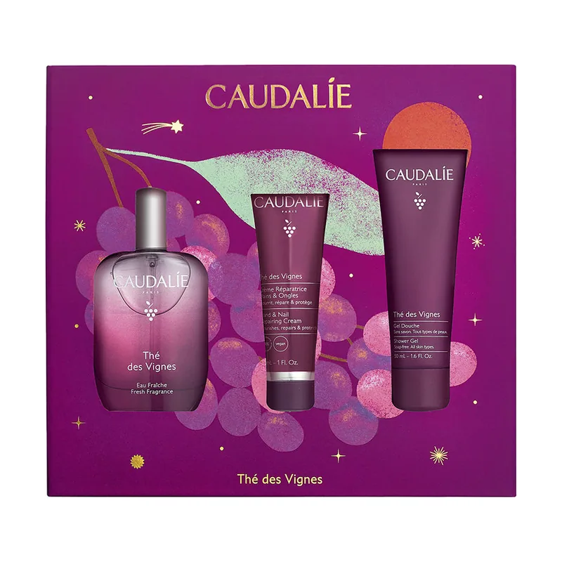 Caudalie THÉ DES Vignes Estuche 3 pz