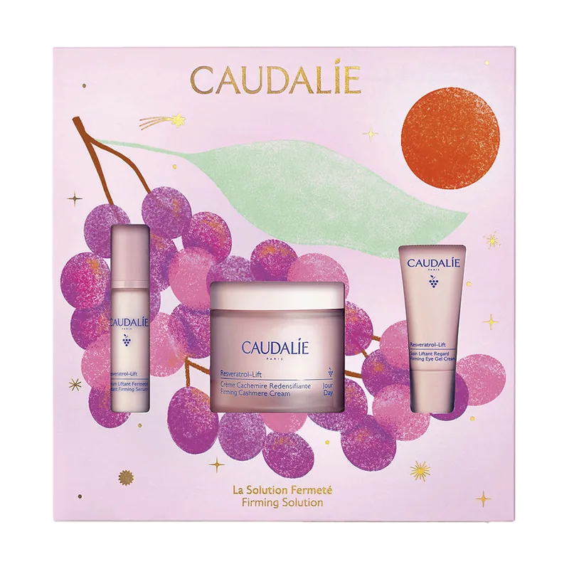 Caudalie RESVERATROL-LIFT Crema Cachemir Estuche 3 pz