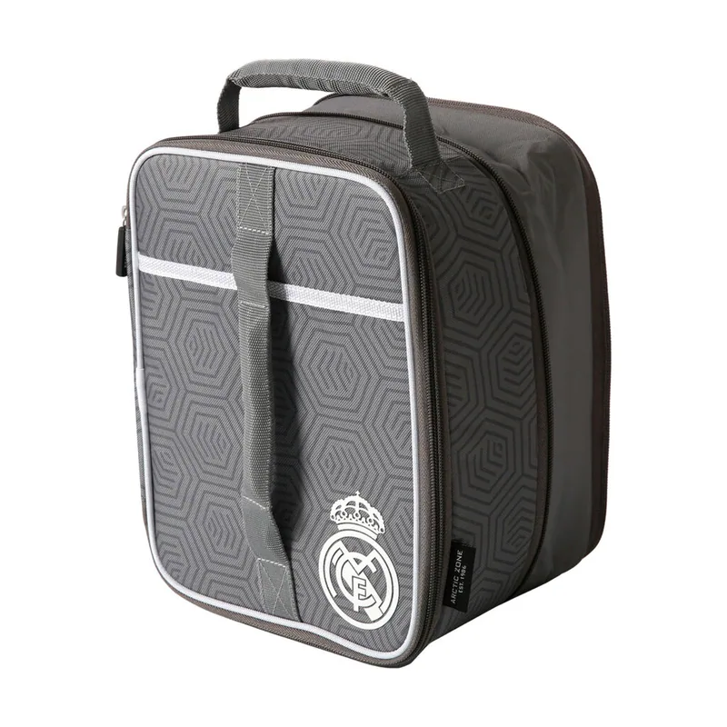 Safta eCooks Porta alimentos vertical extensible GRIS-Real Madrid