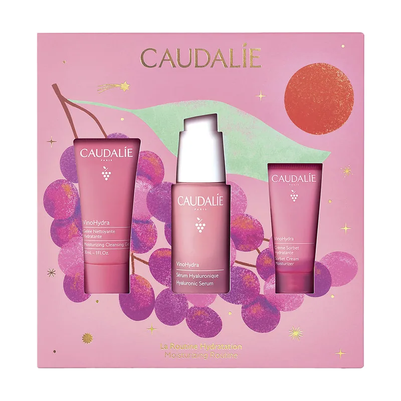Caudalie Vinohydra Sérum Estuche 3 pz