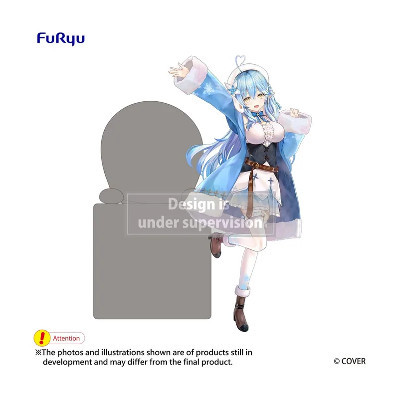 Hololive production estatua pvc hikkake yukihana lamy 10 cm