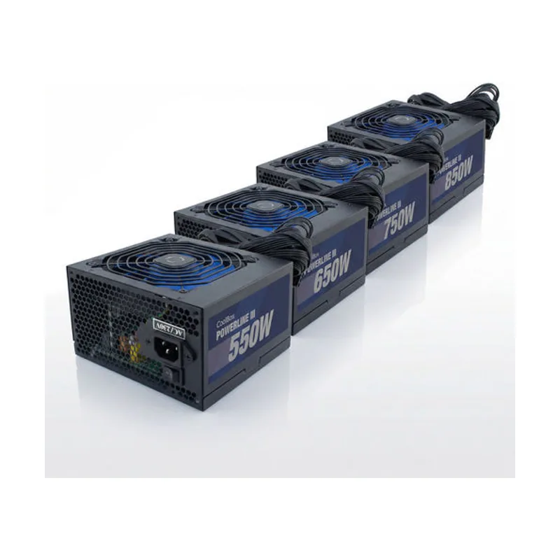 Coolbox Pack Fuentes DE Alimentacion Powerline III 550/650/750/850W 85%EFI