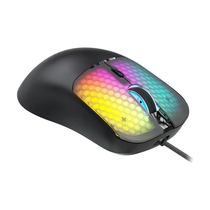 Mars Gaming MMVIPER ratón Juego mano derecha USB Type-A + USB Type-C Óptico 12800 DPI