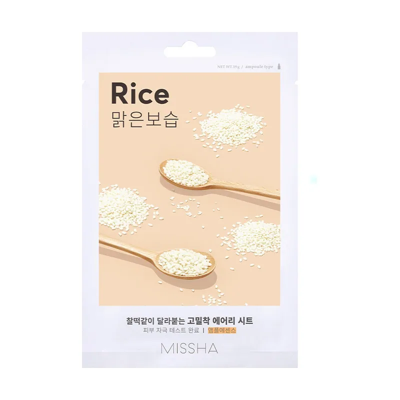 Missha AIRY FIT SHEET mask #Rice