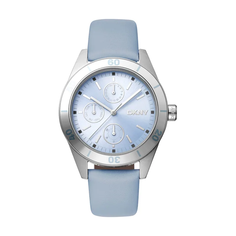 Dkny DK1L028L0015 correa Azul Dial Azul luminoso Mujer