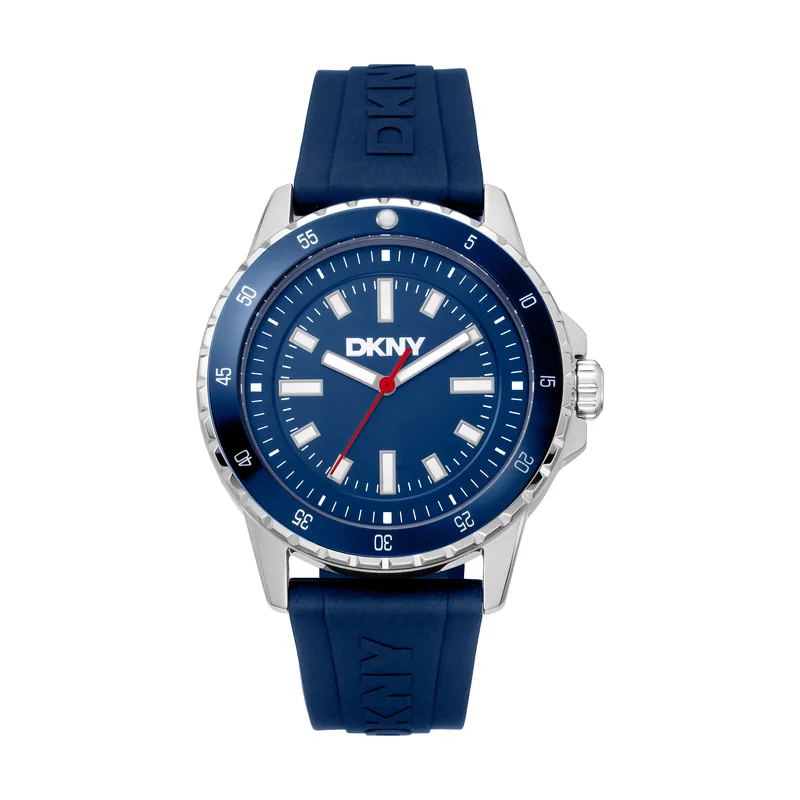 Dkny DK1G130P0025 correa Azul noche Dial Azul noche Hombre