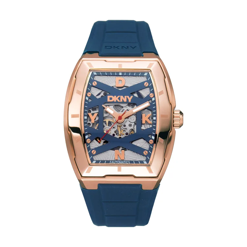 Dkny DK1G048P0045 correa Azul noche Dial Azul noche Hombre