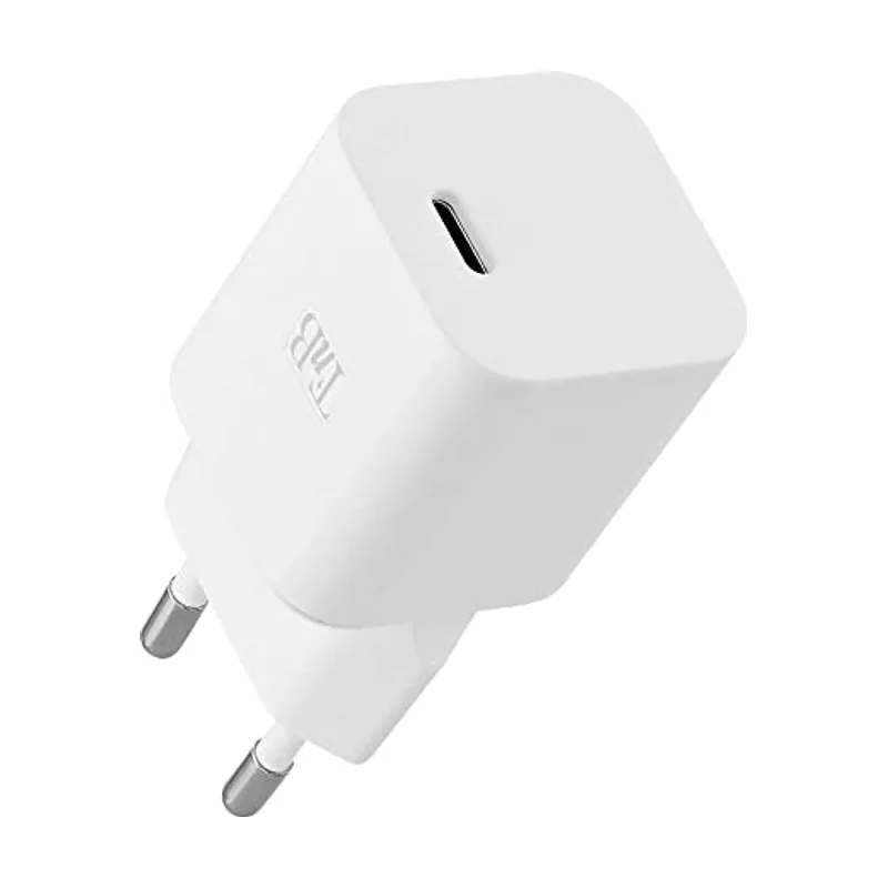Cargador gan 30w usb-c + usb-a power delivery mains charger