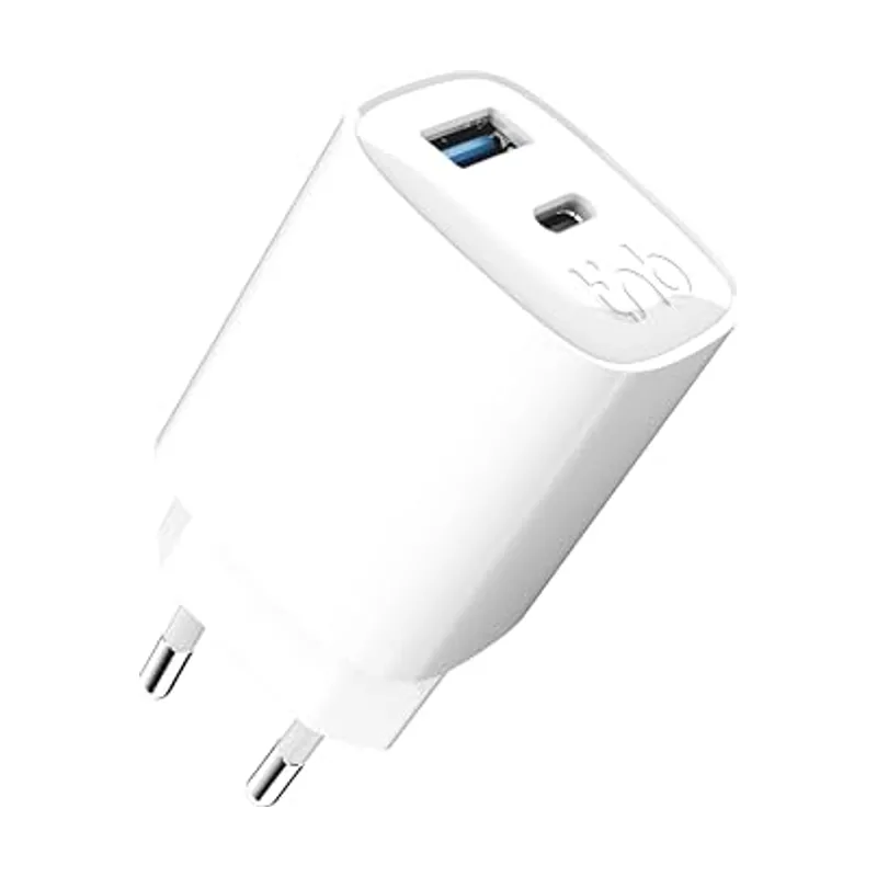 Tnb Cargador de corriente 1 USB-C + 1 USB-A