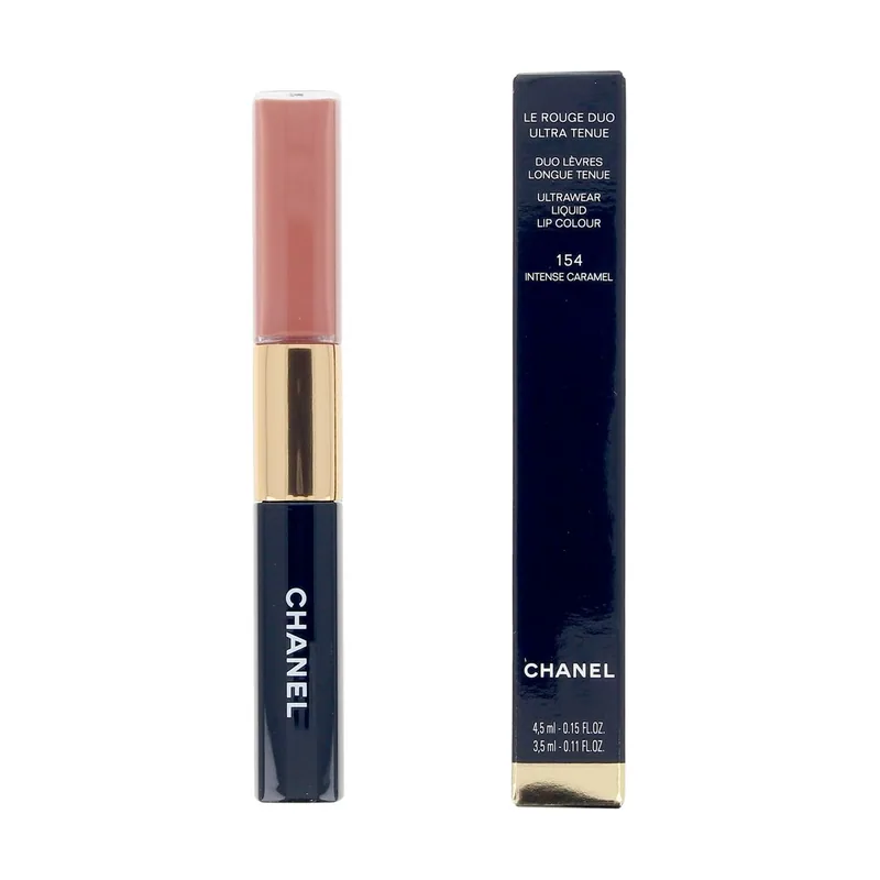 Chanel LE ROUGE DUO ULTRA TENUE labial #154-Intense Caramel