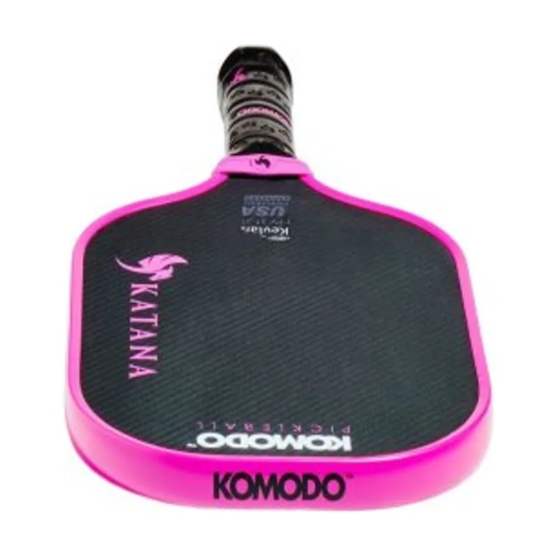 Pala pickleball katana kevlar pro 14mm gen 3 pink superficie dupont kevlar