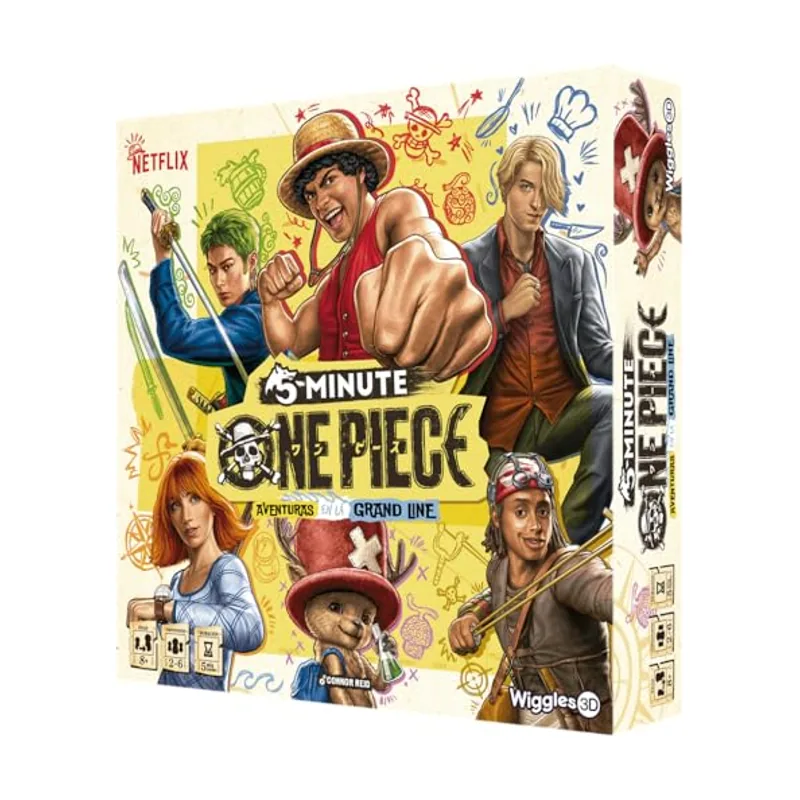 Asmodee 3D Wiggles 5 Minute One Piece