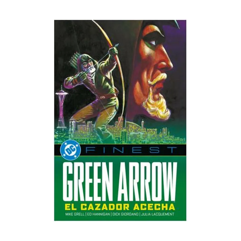Panini Dc finest. green arrow el cazador acecha