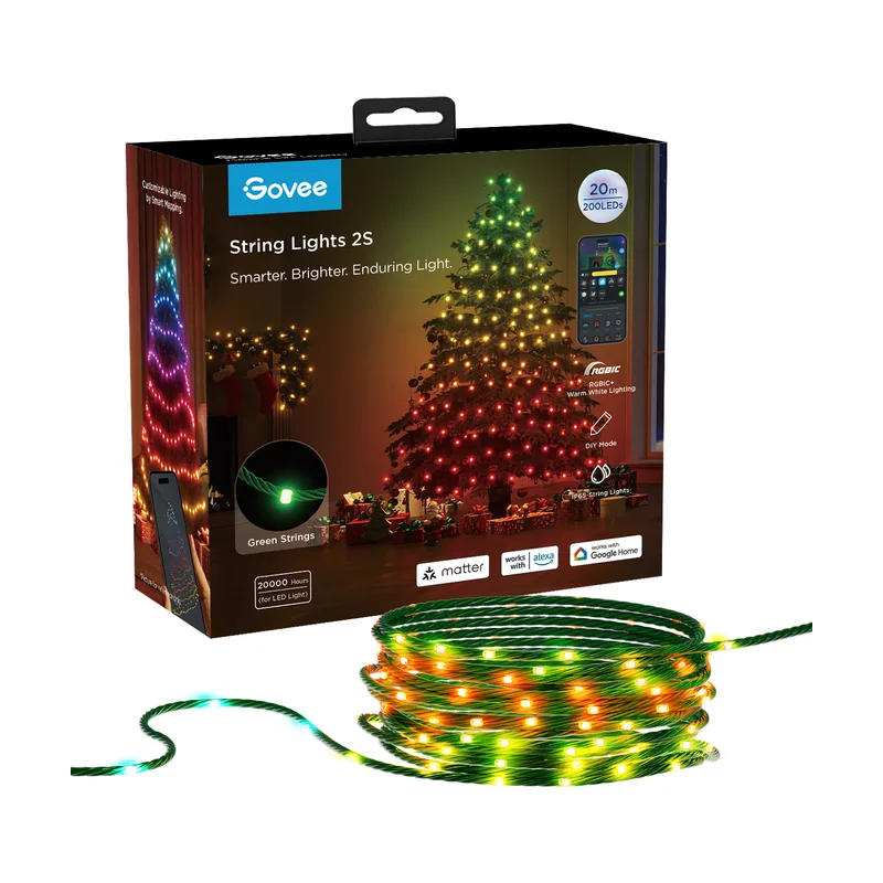 Govee H80C4 Tira de luz inteligente Wi-Fi/Bluetooth 15 W