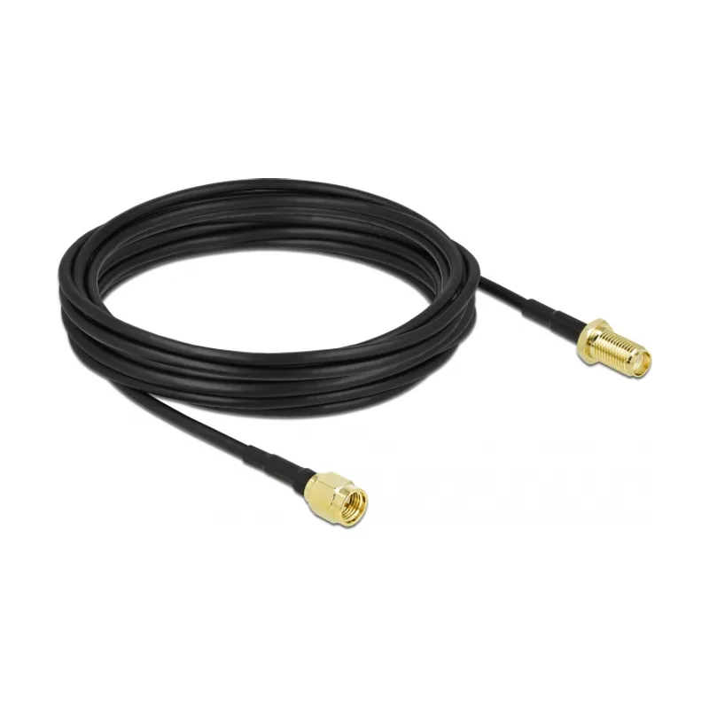 Delock Cable de antena de macho SMA a hembra SMA LMR/CFD100 7,5 m low loss