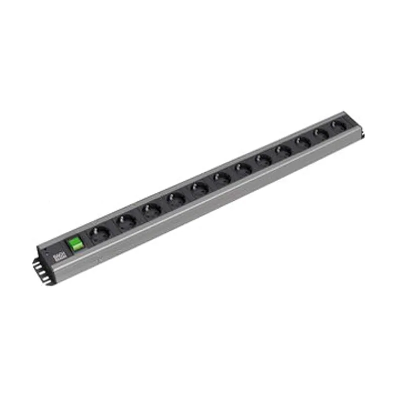 Bachmann 300.005 de distribución de energía PDU 12 salidas AC 2U