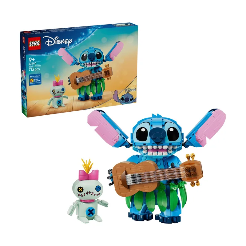 Lego Disney Stitch y Scrump de Juguete