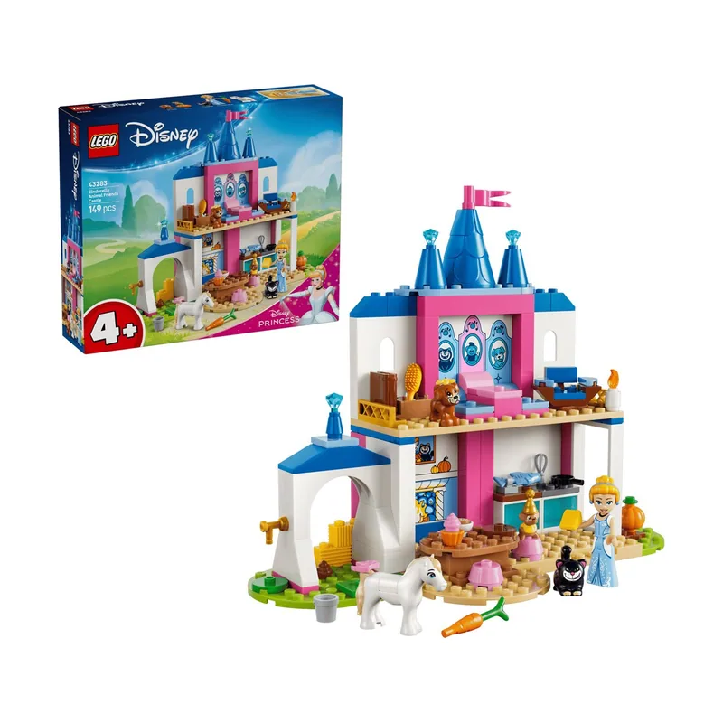 Princesas Disney Castillo de Cenicienta y Sus Amigos Animales de Juguete