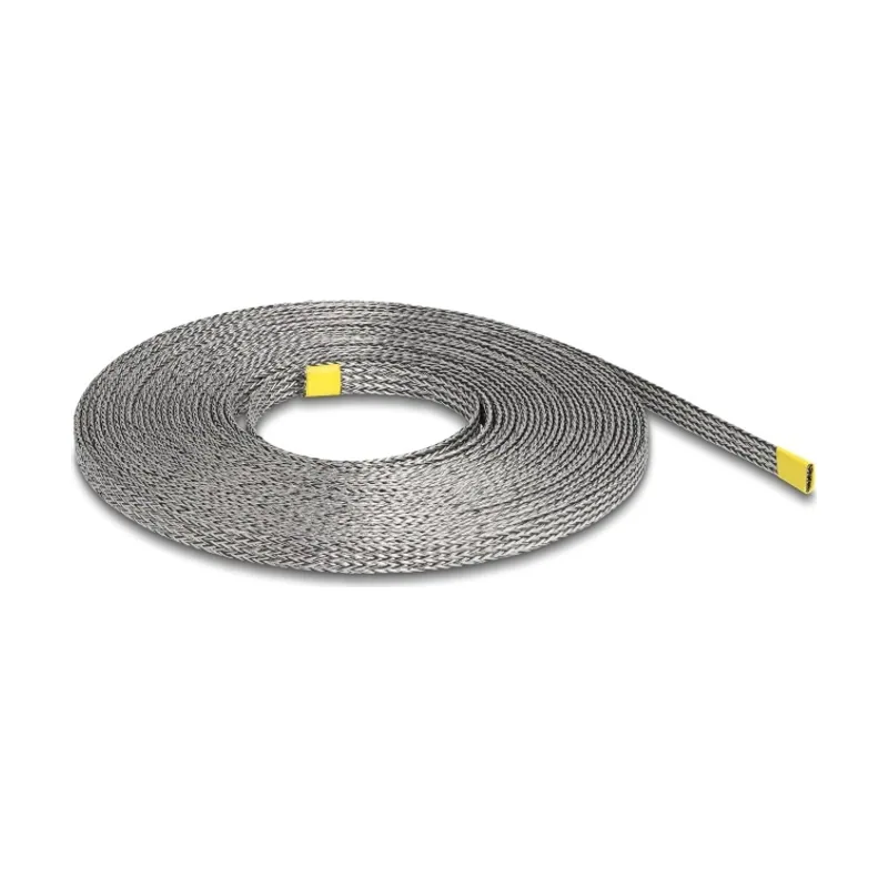 Funda trenzada para protección EMI estirable 10 m x 10 mm