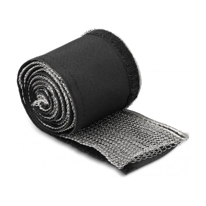 Delock Funda trenzada de protección EMI con cierre de gancho y bucle resistente al calor 1 m x 16 mm
