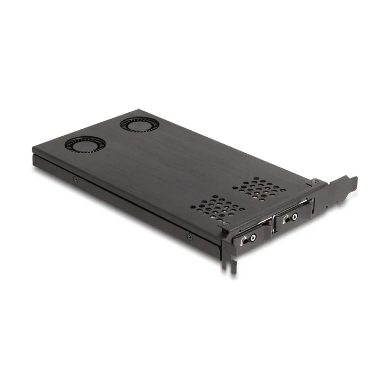 Tarjeta PCI Express x16 de rack para 2 x M.2