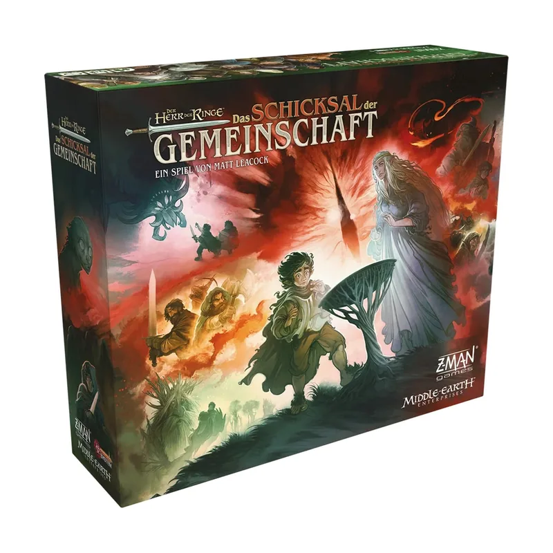 Asmodee Z-Man Games El Señor de los Anillos El Destino de la Comunidad