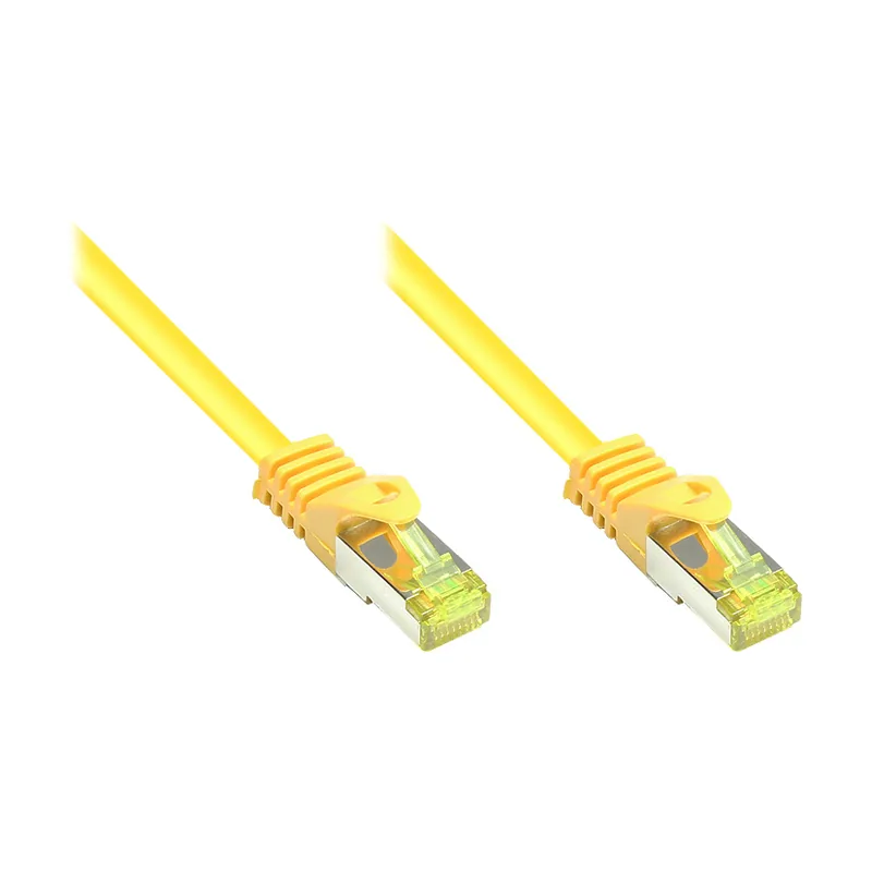 Good Connections Alcasa 8070R-005Y cable de red Amarillo 0,5 m Cat7 S/FTP S-STP