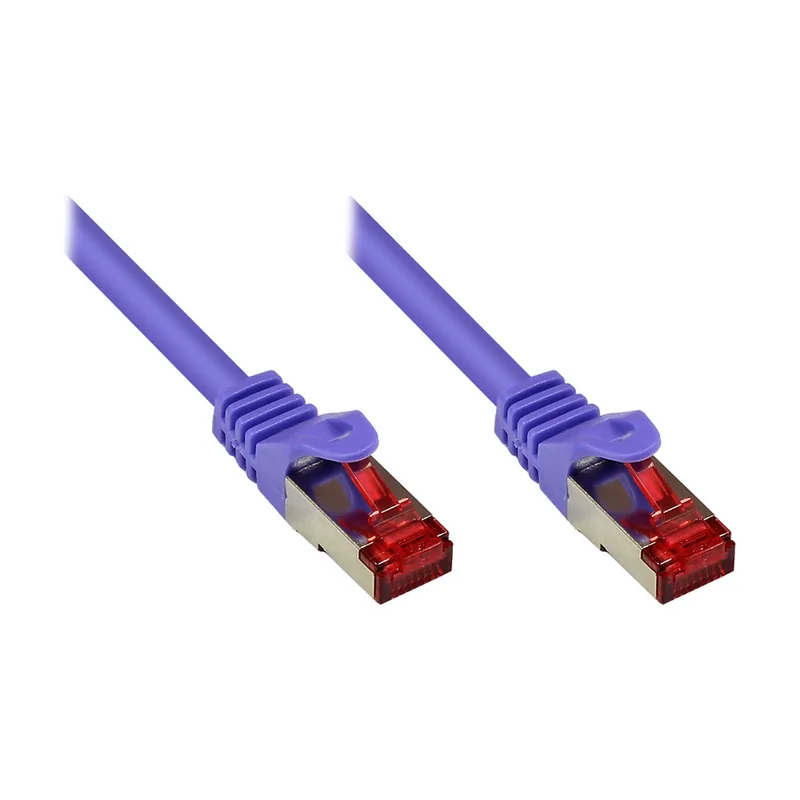 Good Connections Alcasa 10m Cat6 S/FTP cable de red Violeta S/FTP S-STP