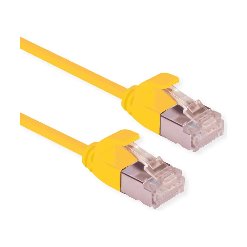 Roline GREEN 21.44.3325 cable de red Amarillo 2 m Cat6a U/UTP UTP