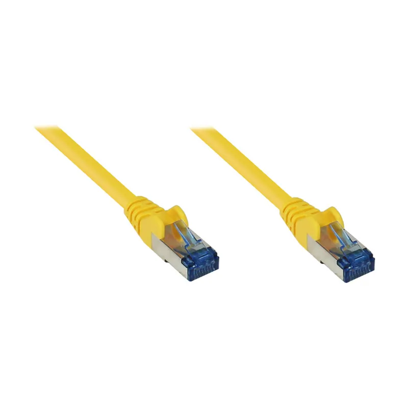 Good Connections Alcasa 8060-H050Y cable de red Amarillo 5 m Cat6a S/FTP S-STP