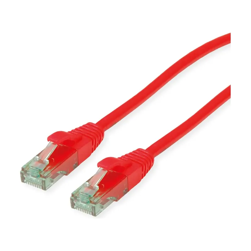 Roline Recycled Material 21.45.3117 cable de red Rojo 10 m Cat6a U/UTP UTP