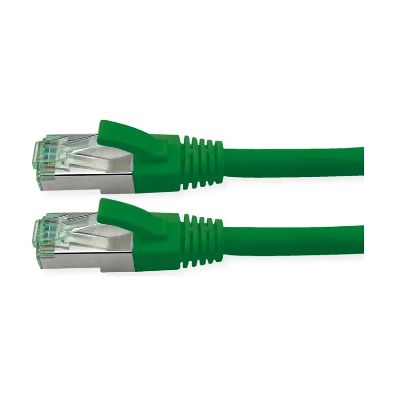 Recycled Material 21.45.3237 cable de red Verde 10 m Cat6a S/FTP S-STP