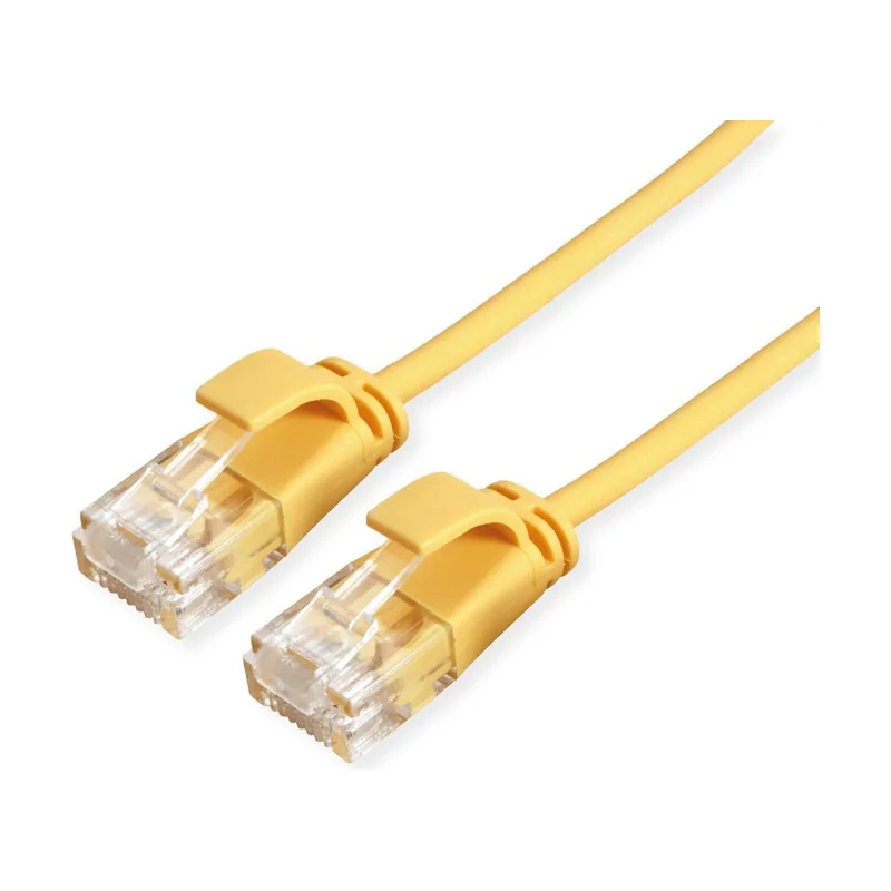 Roline GREEN 21.44.3925 cable de red Amarillo 2 m Cat6a U/UTP UTP
