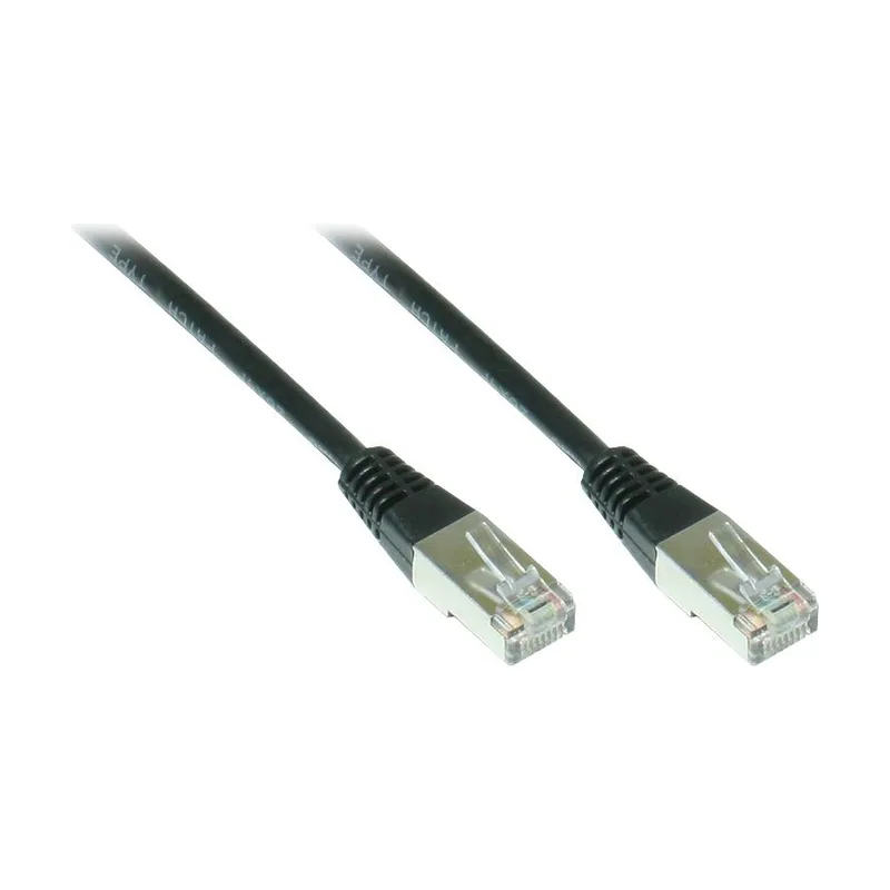 Good Connections Alcasa 855S-005 cable de red Negro 0,5 m Cat5e SF/UTP S-FTP