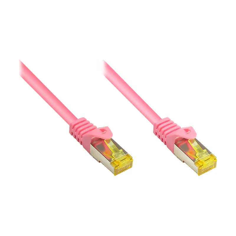 Good Connections Alcasa 8070R-020M cable de red Magenta 2 m Cat7 S/FTP S-STP