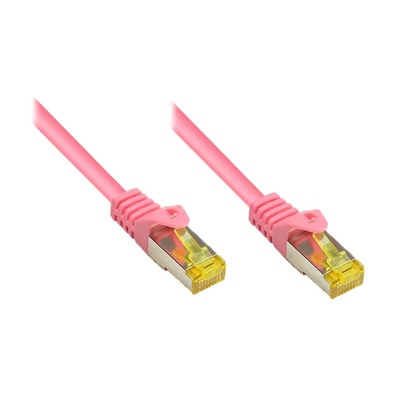 Good Connections Alcasa 3.0m Cat7 RJ-45 cable de red Magenta S/FTP S-STP