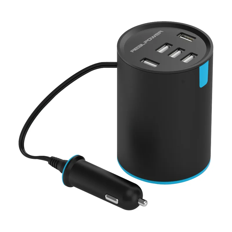 Realpower Ultron 195445 cargador de dispositivo Universal Negro Encendedor de cigarrillos Auto
