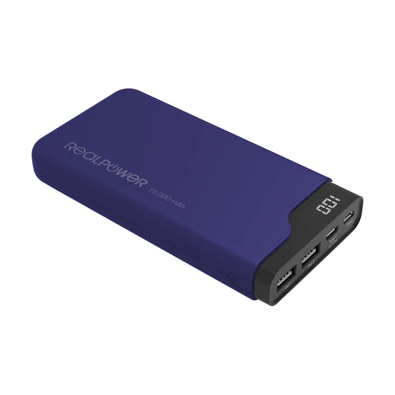 Realpower PB-15000C Navy Blue 15000 mAh
