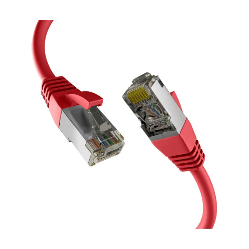 EC020200291 cable de red Rojo 1,5 m Cat8.1 S/FTP S-STP