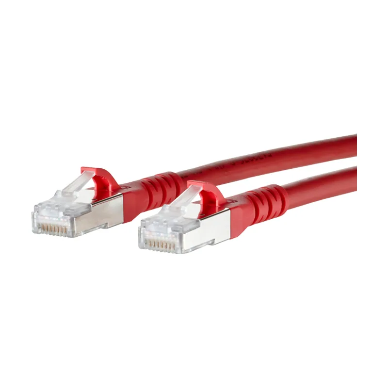 Metz CONNECT 1308453066-E cable de red Rojo 3 m Cat6a S/FTP S-STP