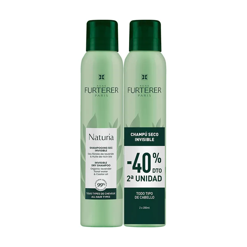Rene Furterer NATURIA champú en seco pack 2 x 200 ml