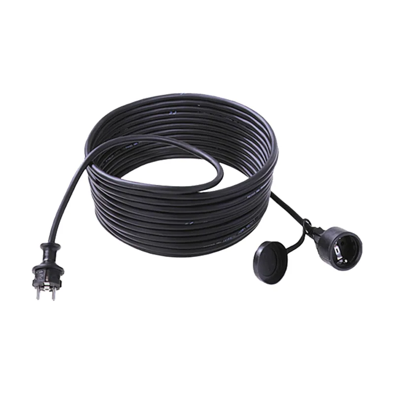 Bachmann extension 3g1,5mm sw 1m h07rn-f gummi/neopren schutzkontakt